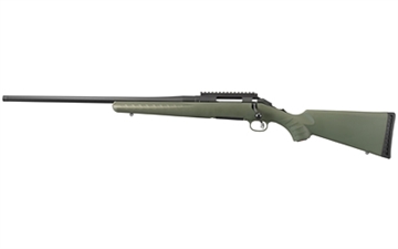Picture of Ruger American Rifle Predator, Bolt-Action Rifle, 243 Winchester, 22" Threaded Barrel(5/8" x24), Matte Black Finish, Alloy Steel, Moss Green Composite Stock, Left Hand, 4Rd Rotary Magazine 26916