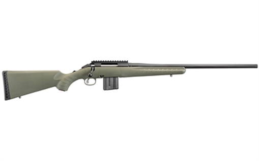 Picture of Ruger American Predator Full Size 6.5 Grendel 10+1 22" Matte Black Threaded Barrel, Matte Black Steel Receiver w/Picatinny Rail, Moss Green Fixed Synthetic Stock, Right Hand 26922