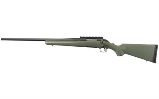 Picture of Ruger American Rifle Predator, Bolt-Action Rifle, 7MM-08, 22" Threaded Barrel(5/8"x24), Matte Black Finish, Alloy Steel, Moss Green Composite Stock, Left Hand, 4Rd Rotary Magazine 26917