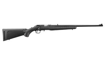 Picture of Ruger American Rimfire Standard, Bolt-Action Rifle, 17 HMR, 22" Barrel, Satin Blued Finish, Alloy Steel, Black Composite Stock, Adjustable Rear & Fiber Optic Front Sight, 9Rd 08311