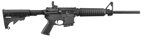 Picture of Ruger AR-556 STANDARD 5.56X45 NATO 16.1” BBL (1)10RD MAG BLACK 8502