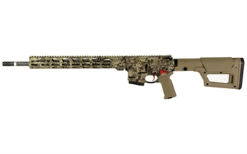 Picture of Ruger AR-556, MPR, TALO Edition, Semi-automatic, AR, 223 Wylde, 18" Proof Research Carbon Fiber Barrel, Hydro Dipped Finish, Kryptek Highlander, Magpul MOE-K2 Grip, Magpul FDE PRS Lite Stock, Ruger Red Elite 452 Trigger, Radial Port Design Muzzle Brake, 10 Rounds, 1 Magazine 08552