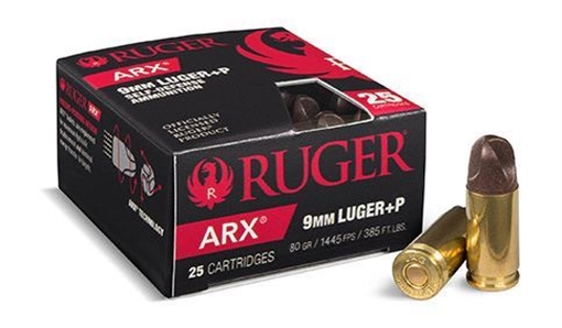 Picture of Ruger ARX 9 mm Ammo 25 Rounds Box POLY-9ARXRUG-82-25
