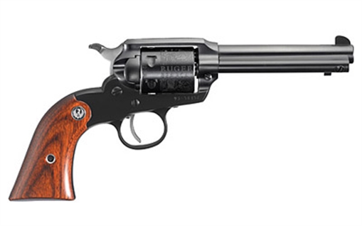 Picture of Ruger Bearcat, Single Action Only, Revolver, 22LR, 4.2" Barrel, Alloy Steel, Blued Finish, Hardwood Grips, Blade Front and Integral Rear Sights, 6 Rounds 00912