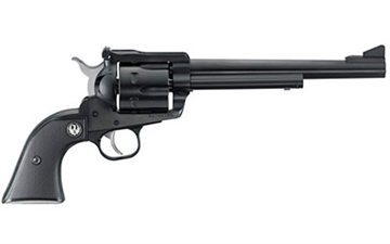 Picture of Ruger Blackhawk, Single Action Only, Revolver, 30 Carbine, 7.5" Barrel, Alloy Steel, Blued Finish, Black Checkered Hard Rubber Grips, Ramp Front and Adjustable Rear Sights, 6 Rounds 00505
