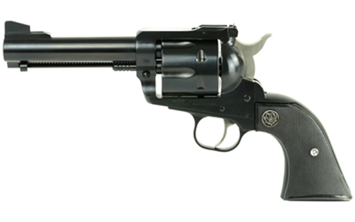 Picture of Ruger Blackhawk, Single Action Only, Revolver, 41 Remington Magnum, 4.6" Barrel, Alloy Steel, Blued Finish, Black Checkered Hard Rubber Grips, Ramp Front and Adjustable Rear Sights, 6 Rounds 00405