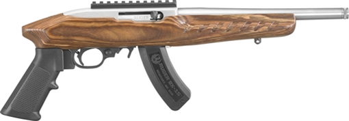 Picture of RUGER 22 CHARGER 22LR 10" STS/BR 15R 04919