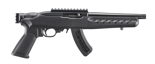 Picture of RUGER 22 CHARGER 22 LR 8IN BARREL 15RD BLACK PICATINNY RAIL BX TRIGGER TB 33100 33100 736676331000