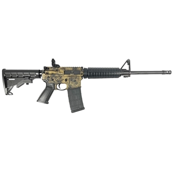 Picture of Ruger "Custom Marble Distressed" AR-556 Rifle 5.56mm NATO 30rd Mag 16.10" Barrel Custom Stock Finish 8500 MODMBD