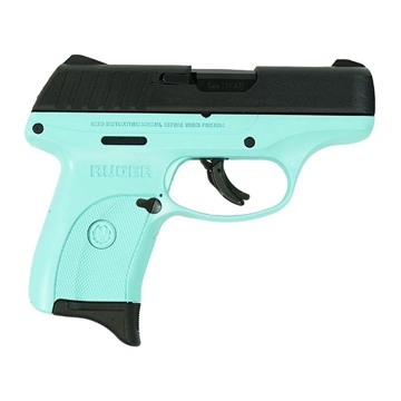 Picture of Ruger EC9s Handgun 9mm Luger 7rd Magazine 3.12" Barrel Robin's Egg Blue Frame 3283 MODTF