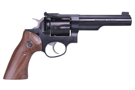 Picture of RUGER GP100 357MAG BLUE 5" HALF LUG 1768