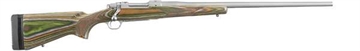 Picture of Ruger Hawkeye Predator, Bolt-Action Rifle, 6.5 Creedmoor, 24" Barrel, Hawkeye Matte Stainless Finish, Stainless Steel, Green Mountain Laminate Stock, Includes Three 1/2" Spacers for Expanding Length of Pull, 4Rd, Includes Scope Rings 47139