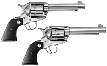 Picture of Ruger Vaquero SASS 45 Colt (Long Colt) 6rd 5.50" High Gloss Barrel, Cylinder & Frame, Black Checkered Polymer Grip, Transfer Bar Safety, Montado Hammer (1 of 2) 5134