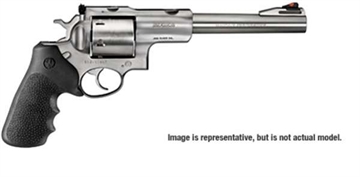 Picture of Ruger Super Redhawk Standard, Double/Single Action, Revolver, 480 Ruger, 7.5" Barrel, Stainless Steel, Satin Finish, Silver, Hogue Tamer Monogrip Grip, Adjustable Rear & Ramp Front Sight, 6 Rounds 0 73667604 5507