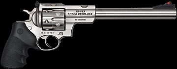 Picture of RUGER KSRH9 44 MAG 9.5IN BARREL SS W/ BEAR TRACK ENG CYL 5502 BT CAMFOUR EXCLUSIVE 5502 BT