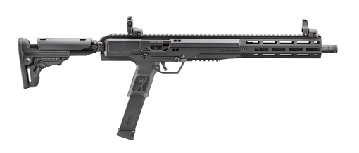 Picture of Ruger LC Carbine 10mm Auto 30+1 16.25" Black Anodized Threaded Barrel, Black Anodized Picatinny Rail Aluminum Receiver, M-LOK Handguard, Adj Folding Black Polymer Stock, Ambidextrous 19307
