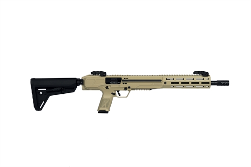 Picture of Ruger LC Carbine, Desert Verde, Semi-automatic, Rifle, 45 ACP, 16.25", Desert Verde, 1 Magazine, Threaded, 13 Rounds, M-LOK, Front/Rear Flip Sights, Anodized, Collapsible 19318