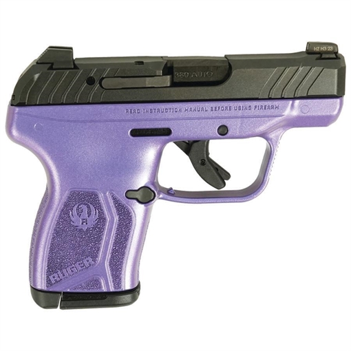 Picture of Ruger LCP 380 Max "Purple Pearl Frame" Handgun .380 Auto 10rd Magazine 2.75" Barrel 13716 MOD PPF 757106324041