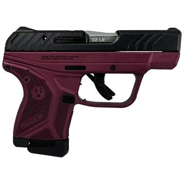 Picture of Ruger LCP II Handgun 22 LR 10rd Magazine 2.75" Barrel Black Slide with Black Cherry Frame 13705 MODBCF