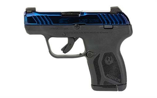 Picture of Ruger LCP MAX, Talo Edition, Double Action Only, Semi-automatic, Polymer Frame Pistol, Compact, 380ACP, 2.8" Barrel, PVD Finish, Sapphire, Black Polymer Frame, Tritium Front Sight with White Outline, Drift Adjustable Rear Sight, 10 Rounds, 1 Magazine 13739