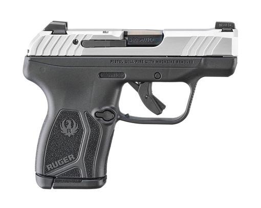 Picture of RUGER LCP MAX M.S. 380ACP 2.8" BBL, STAINLESS/BLACK 1-10RD MAG 13749