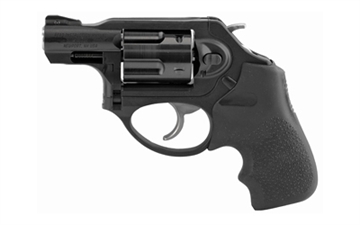 Picture of Ruger LCRx, Double/Single Action, Revolver, Small Frame, 9MM, 1.87" Barrel, Stainless Steel, Matte Finish, Black, Hogue Tamer Monogrip, U-Notched Integral Front Sight and Replaceable Pinned Ramp Rear Sight, 5 Rounds 05464