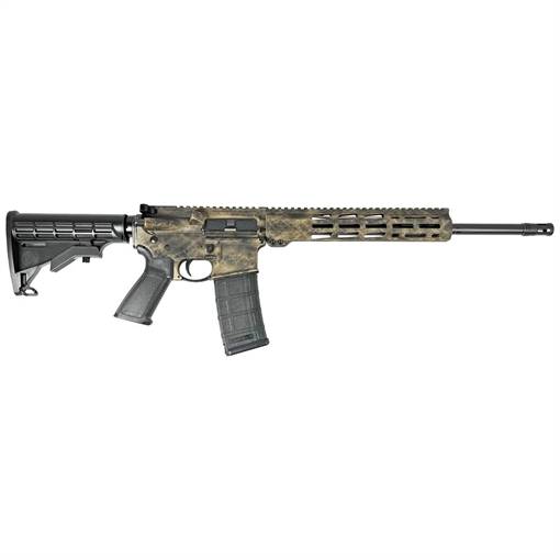 Picture of Ruger "Marble Distressed" AR-556 Rifle 5.56mm NATO 30rd Mag 16.10" Barrel Custom Stock Finish 8529 MODMBD