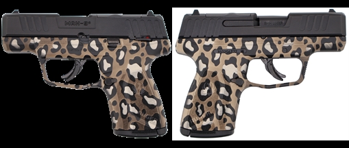 Picture of RUGER MAX-9 MANUAL SAFETY LEOPARD PRINT 9MM PISTOL BLACK 3.2" OPTIC READY 1-10RD MAGS 3519-LEOPARD
