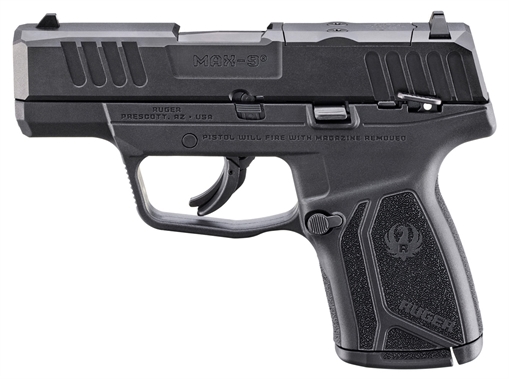 Picture of RUGER MAX-9 9MM 10-SHOT ADJ. REAR SIGHT 3.20" BLACK 3514 3514-RUG