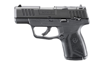 Picture of RUGER MAX-9 MANUAL SAFETY 9MM PISTOL BLACK 3.2" OPTIC READY 1-10RD MAGS 3519 3519-RUG