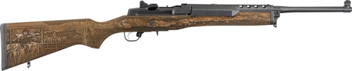 Picture of RUGER MINI-14 RANCH 5.56MM LIMITED ED. ENGRAVED STOCK 5881