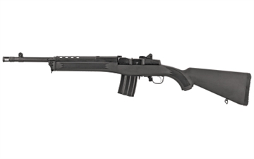 Picture of Ruger Mini-14 Tactical Rifle, Semi-Automatic Rifle, 300 Blackout, 16.1" Barrel, Blued Finish, Alloy Steel, Black Synthetic Stock, Adjustable Rear & Blade Front Sight, Includes Picatinny Rail/Scope Rings/2 Mags, 20Rd 0 73667608 5864