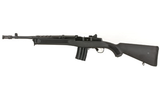 Picture of Ruger Mini-14 Tactical Rifle, Semi-Automatic Rifle, 5.56NATO/223Rem, 16.1" Barrel, Blued Finish, Alloy Steel, Black Synthetic Stock, Adjustable Rear & Blade Front Sight, Includes Picatinny Rail/Scope Rings/2 Mags, 20Rd 05847