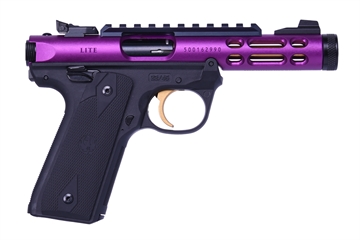 Picture of RUGER MKIV 22/45 LT 22LR PURPLE/GOLD 43931