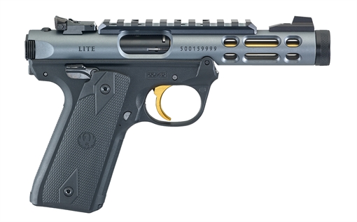 Picture of dRUGER MRK IV 22/45 LTE 22LR 4.4" DMND GRY ANO BLK GRP ADJ SGHT 10RD 43934