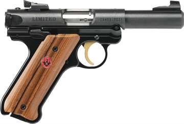 Picture of RUGER MKIV 22LR 4" BL/WD LIMITED AS 40188