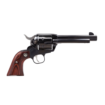 Picture of Ruger Vaquero Blued, Single Action Only, Revolver, 45 Long Colt, 5.5" Barrel, Alloy Steel, Blued Finish, Hardwood Grips, Blade Front and Integral Rear Sights, 6 Rounds 05101