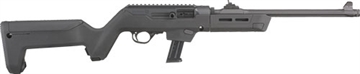 Picture of Ruger PC Carbine, Talo Exclusive, Semi-automatic Rifle, 9MM, 16.12" Threaded Barrel, 1/2x28, Black Oxide Finish, Magpul Backpacker Stock, Black, Rear Ghost Ring Sight, Front TruGlo Fiber Optic Sight, 17 Rounds, 1 Magazine 19129