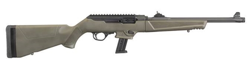 Picture of RUGER PC CARBINE 9MM BL/ODG 16" 17+1 19106