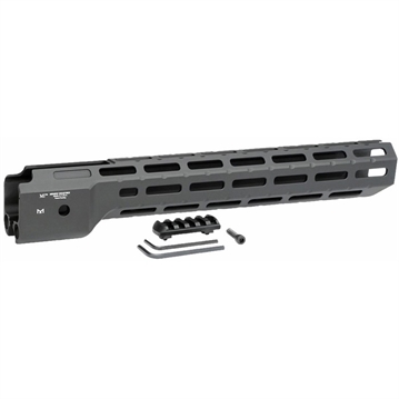 Picture of Midwest Industries Handguard, 14" Length, M-LOK, Fits Ruger PC9 Carbine, Not Compatible with Fiber Optic Front Sight, Black Anodized Finish MI-CRPC9X MICRPC9X