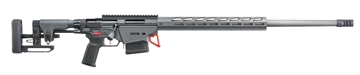 Picture of Ruger Precision 6mm Creedmoor 26" 10+1 Stainless Steel Gray, Left Side Folding Ruger Precision MSR Stock, Black Magpul MOE-K2+ Grip Right Hand 18085