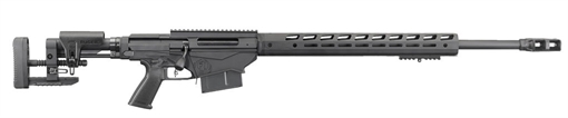 Picture of Ruger Precision 338 Lapua Mag 5+1 26" Heavy Contour Barrel With Magnum Muzzle Brake, Tunable Compensator, Type III Hard Coat Anodized Finish, Ruger Precision MSR Stock, Optics Ready 18080