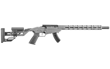Picture of Ruger Precision Rimfire, TALO, Bolt, 22 LR, 18", Gray, Adjustable, Right Hand, Threaded, 15Rd 08408