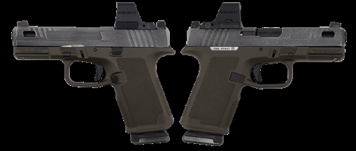 Picture of RUGER RXM 9MM PISTOL 4" PORTED BBL ODG/CRUSHED SILVER MAGPUL EHG, O.R. 2-15RD MAGS 19427-TACPACODG