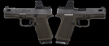 Picture of RUGER RXM 9MM PISTOL 4" PORTED BBL ODG/CRUSHED SILVER MAGPUL EHG, O.R. 2-15RD MAGS 19427-TACPACODG