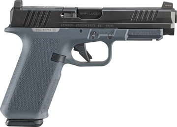 Picture of RUGER RXM 9MM 4.5IN BARREL 17RD GRAY MAGPUL GRIP TRITIUM FRONT SIGHT TWO GL9 PMAGS 19443 19443 736676194438
