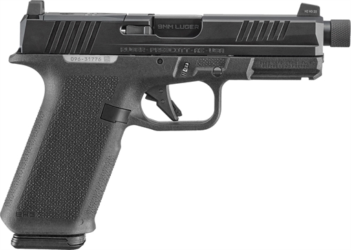 Picture of RUGER RXM 9MM 4.5IN THREADED BARREL 17RD BLACK MAGPUL GRIP TRITIUM FRONT SIGHT TWO GL9 PMAGS 19445 19445