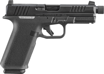 Picture of RUGER RXM 9MM 4.5IN THREADED BARREL 17RD BLACK MAGPUL GRIP TRITIUM FRONT SIGHT TWO GL9 PMAGS 19445 19445
