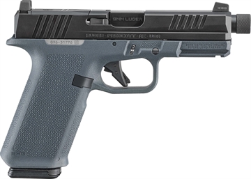 Picture of RUGER RXM 9MM 4.5IN THREADED BARREL 17RD GRAY MAGPUL GRIP TRITIUM FRONT SIGHT TWO GL9 PMAGS 19447 19447