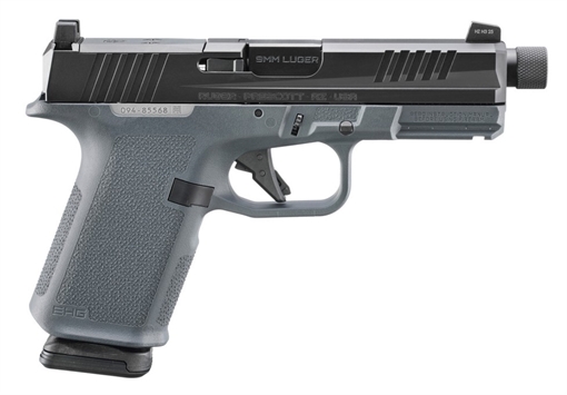 Picture of Ruger RXM Stealth Grey Magpul Handgun 9mm Luger 15rd Magazine(2) 4.5" Threaded Barrel 19412